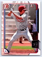 2015 Bowman Draft #56 Lucas Williams Philadelphia Phillies BASEBALL Card