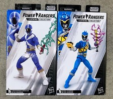 Power Rangers Lightning Collection Dino Charge & Lightspeed Rescue Blue Ranger