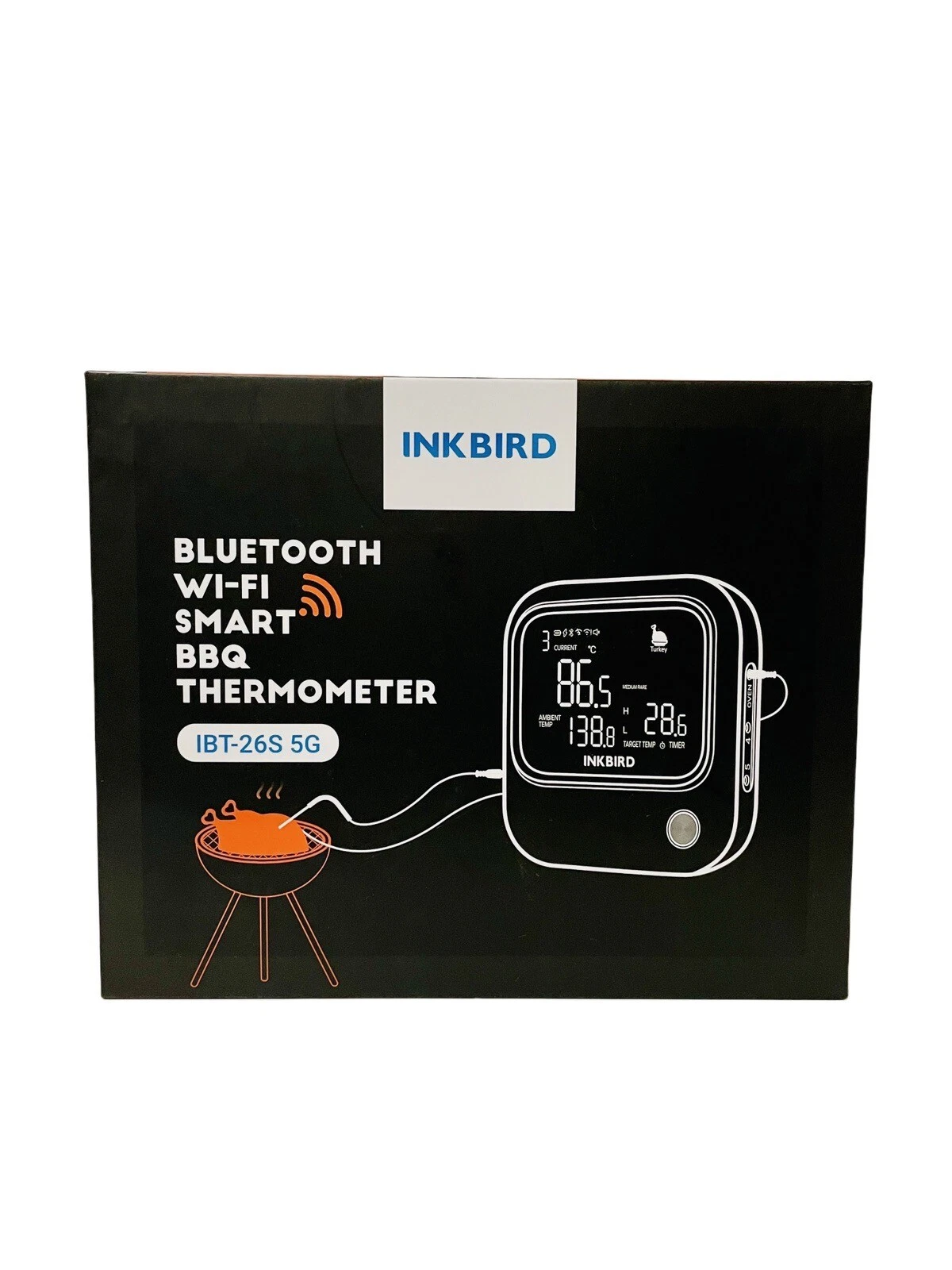 5GHz WiFi & Bluetooth 5.1 Meat Thermometer, Inkbird WiFi Grill Meat Thermometer
Opens in a new windo