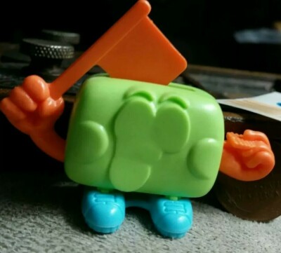 Kinder Egg Toy Plastic Toaster