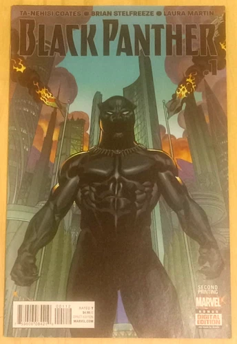 Black Panther #1 Second Printing (Marvel Comics July 2016)