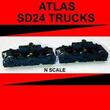 SD24 SD26 TRUCKS  Qty 2  ATLAS N SCALE 544300