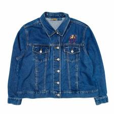 Vintage Tigger Denim Jacket - Large
