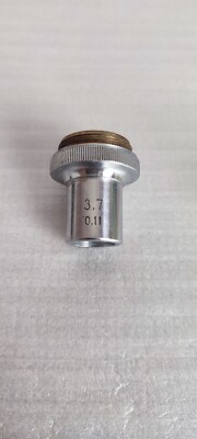 Defect LOMO objective 3,7x 0,11 microscope Full Working 