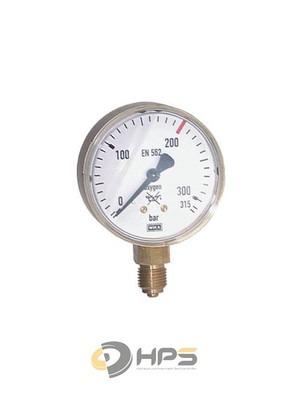 Schweißtechnikmanomter 1/4 Zoll Ø63mm für verschiedene Anwendungen
