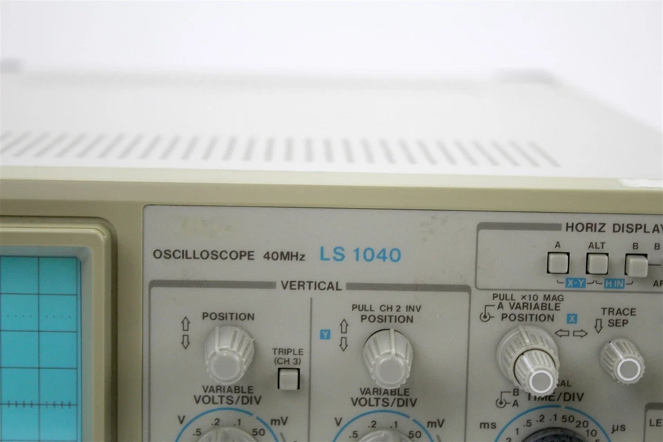 Osciloscopio Leader LS1040 DC-40 MHz Foto 3 de 4