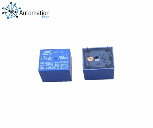 Songle 5V DC SRD-05VDC-SL-C 5 Pin Power Relay - Picture 2 of 2