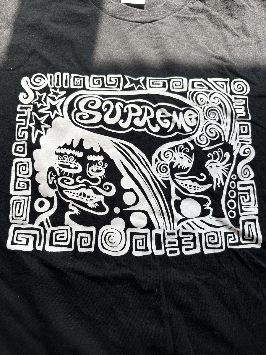 Supreme Faces Tee Black Sz XL SS18 | eBay