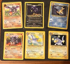 Lotto misto carte Pokémon Topps Holo, Vintage