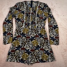 Zara Floral Romper Dress Size M