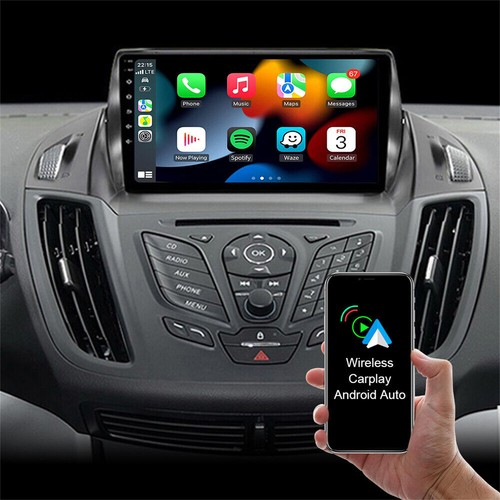 For 2013-2019 Ford Escape Car Radio Stereo Carplay   Wireless Android