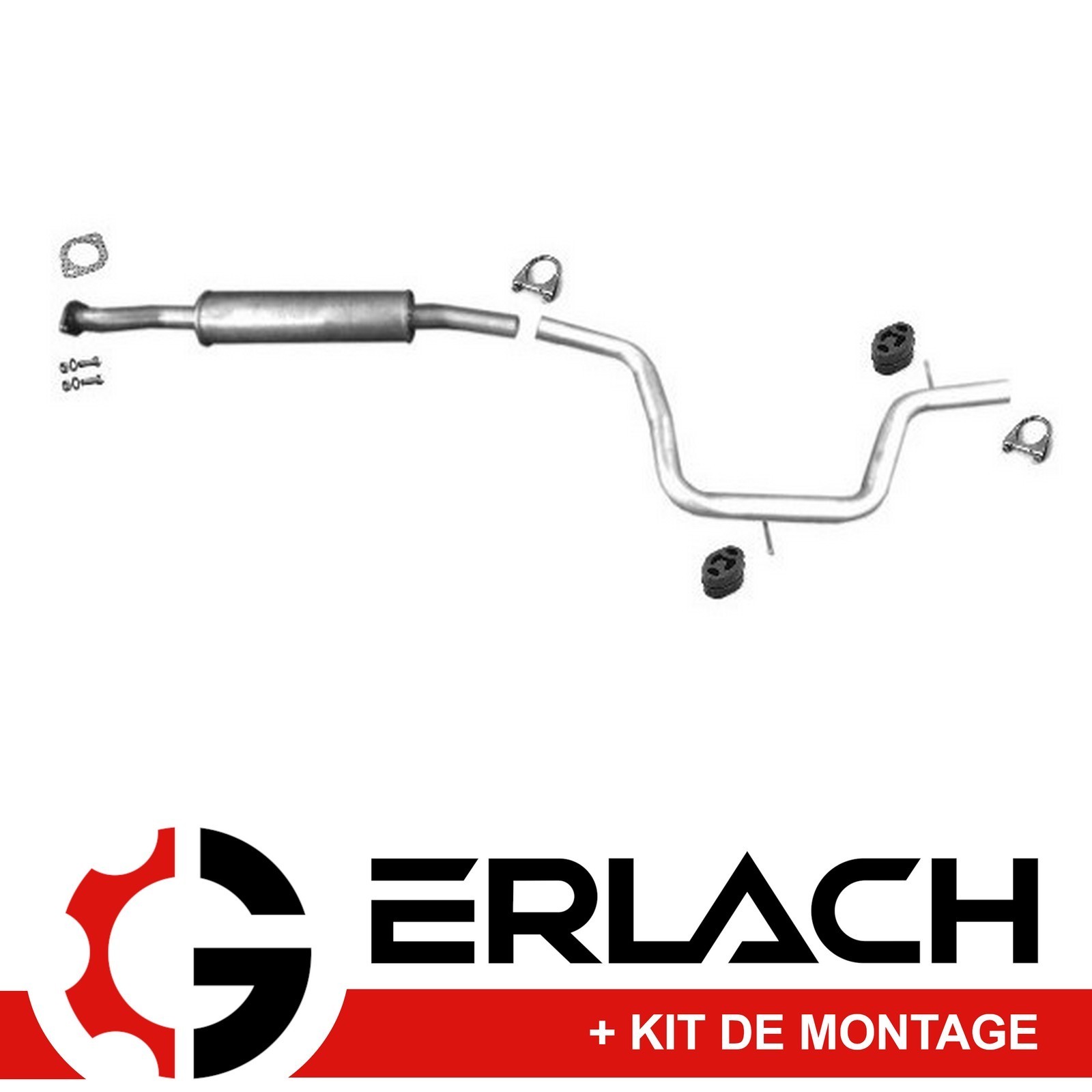 Silencieux intermédiaire Ford Galaxy III 1.5 EcoBoost confort voyage