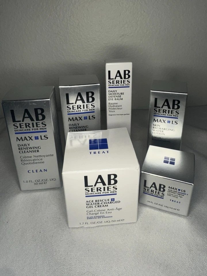 Lab Series Haul Men's Skincare Set Face Wash Anti-Age Mens Face Wash New In Box - Image 3 of 4