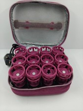 Remington Ionic Hair Envy Lock N Roll Heated Electric Rollers Curlers Hot Pink