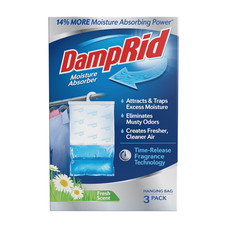 Fresh Scent Hanging Moisture Absorber, 16 Oz., 3 Pack - Eliminates Musty Odors f