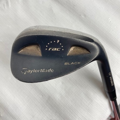 #ad TaylorMade RAC Black Sand Wedge 56 Degree 12 Bounce Right Hand Steel Golf Club $16.99