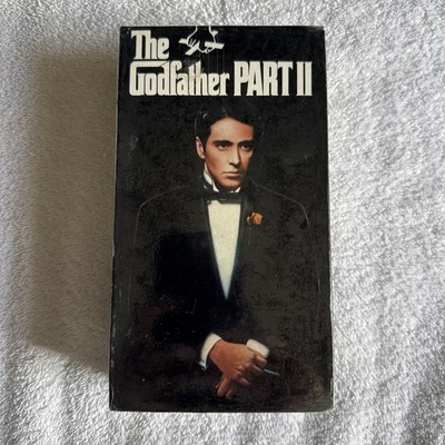 The Godfather II VHS   Paramount Watermark   Factory Sealed Double VHS #8459