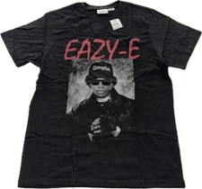 Eazy-E Compton Black Cotton On T Shirt Mens Large New With Tags