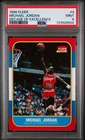 1996 FLEER DECADE OF EXCELLENCE #4 MICHAEL JORDAN PSA 9