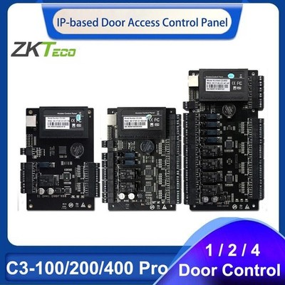 ZKTeco C3-Pro Series 1 to 4 Doors Access Control Board Door Access System New