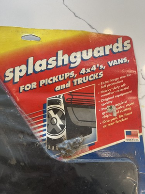 #ad Vintage stock Powerflow Splash Guards Mud Flaps Chevrolet Pick Ups amp; 4 amp; 4#x27;s $43.00