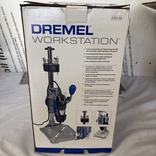 Dremel Workstation 220-01 Drill Press Rotary Tool - Opened Box Never Used - Picture 4 of 4