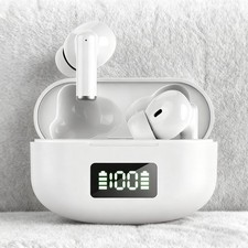 Mini Wireless Bluetooth 5.4 Earphones Stereo Earbuds for iPhone 15 16 17 Pro Max