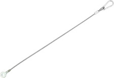11.8" Stage Light Safety Cables, 20 Pack Stainless Steel DJ Lighting Cables, ...