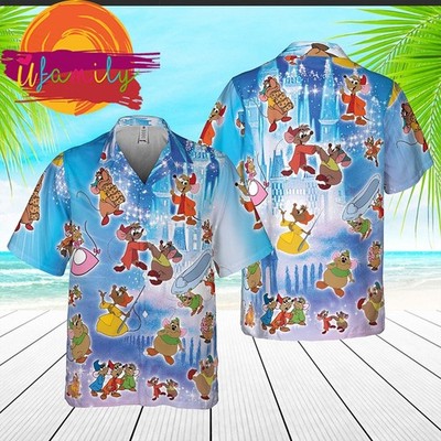 Gus Disney Cinderella Disney Hawaiian Shirt