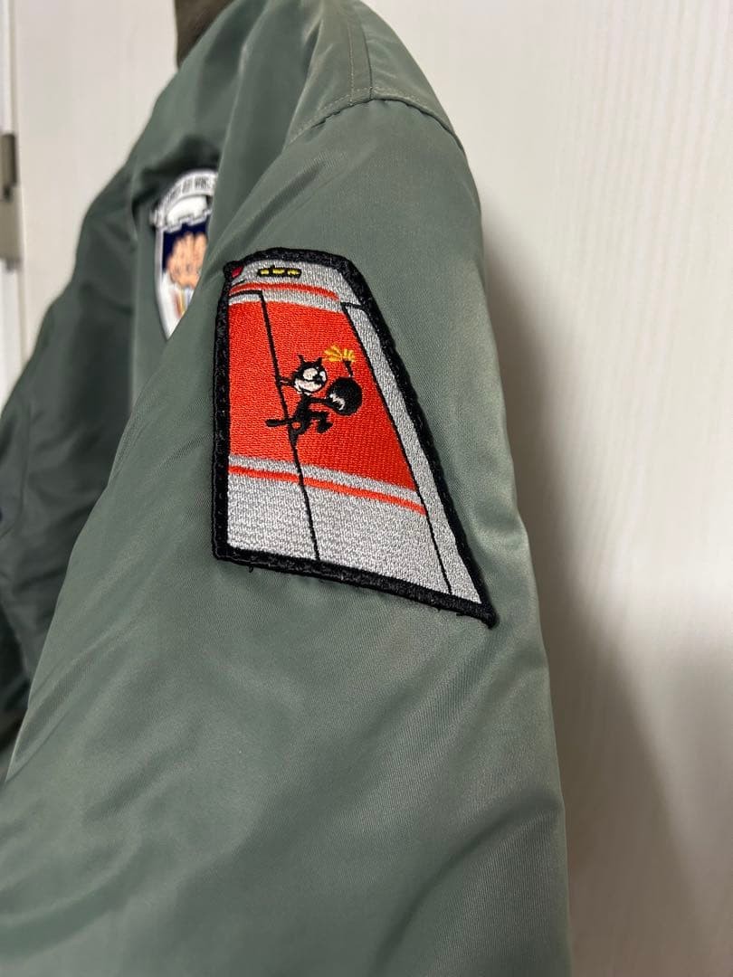BUZZ RICKSON'S Patch Custom CARRIER AIR WING 3 B-… - image 5