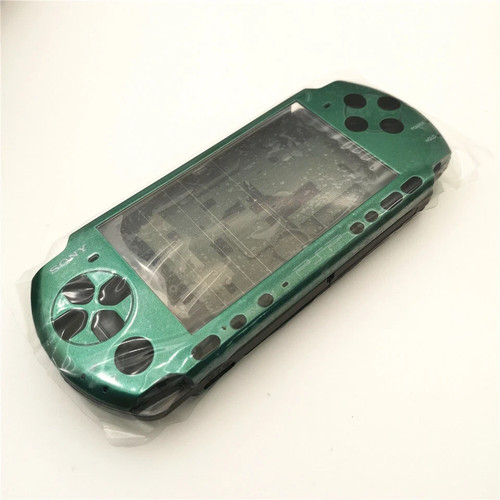 Brand New Full Housing Case Kit Replacement For Sony PSP 3000 Console - Green - Picture 3 of 5