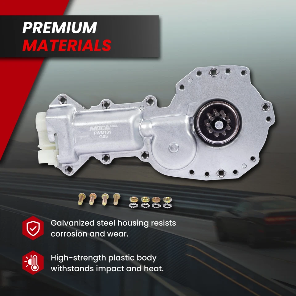 2PCS Front Window Motor for Chevrolet Camaro Astro GMC Safari Pontiac Firebird Foto 4 de 4