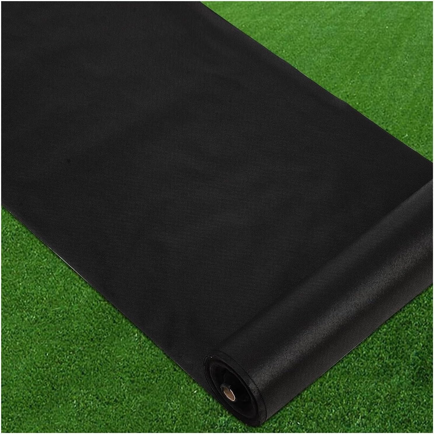 4 x 100ft Weed Barrier Landscape Fabric, Non-Woven, Weed Block Gardening Mat
