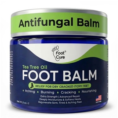 Extra Strength Antifungal Cream with Tea Tree Oil for Itchy Feet Relief