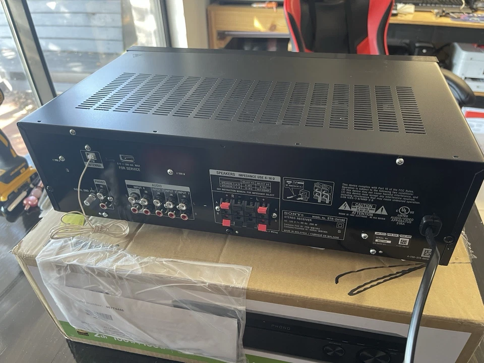 Sony 2-Channel Stereo Receiver with Bluetooth Phono & Aux Input - STR-DH190 - Image 3 of 4