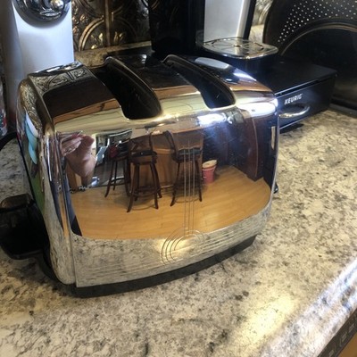 Sunbeam Model T-20B Radiant Control Toaster Chrome Vintage 2-Slice Made in USA