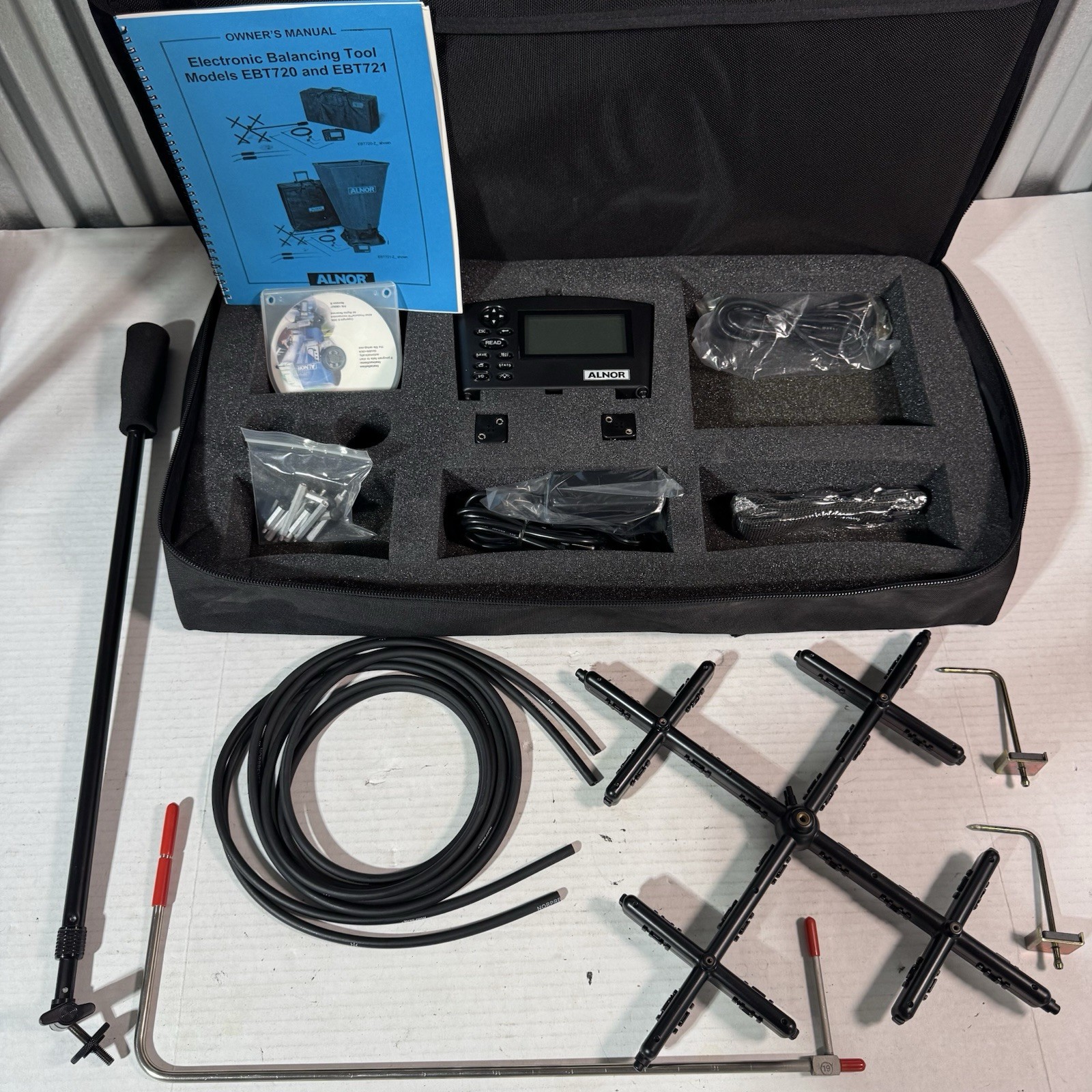 TSI Alnor Balometer EBT721 Kit EXC+++