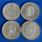 💥AWESOME!💥Lot of 4~2018 Aztec Calendar~Cuauhtemoc~1 oz .999 Fine Silver Rnds