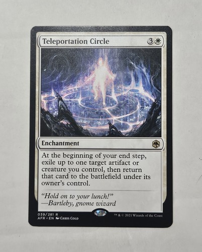 MTG Teleportation Circle, Enchantment - Forgotten Realms, 039 #D180 - Picture 1 of 2