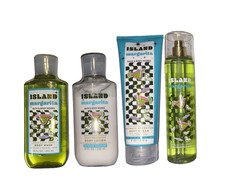 NEW  BATH AND BODY WORKS LOT  ISLAND MARGARITA  4 FULL-SIZE ITEMS  72 VALUE