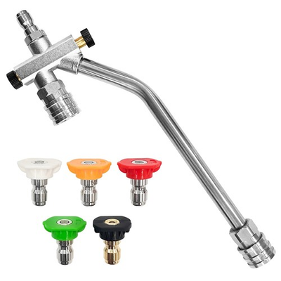 #ad Foam Cannon Dual Connector Accessory Pressure Washer Double Tip Attachment f... $18.77