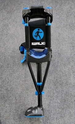 iWALK 3.0 Hands Free Knee Crutch Adjustable Mobility Aid Pain Free EXCELLENT!