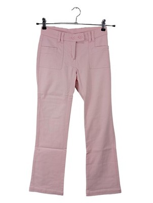 UNITED COLORS OF BENETTON High-Waist Hose Damen Hose Gr. DE 36 pink Casual-Look