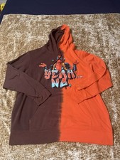 Marvel Deadpool Hoodie Mens XL Pullover Split Yeah No Graphic Sweatshirt