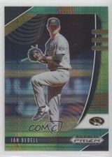 2020 Panini Prizm Draft Picks Green & Yellow Hyper Prizm Ian Bedell #PDP122 0c2