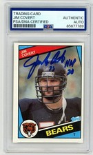 Jim Jimbo Covert signed autographed 1984 Topps RC w/hof