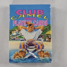 Vintage Camel Cigarettes Playing Cards Camel Joe 1992 Factory Sealed NOS READ⬇