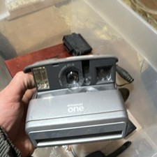 Polaroid One Vintage Instant Film Camera Silver Classic Retro Photography