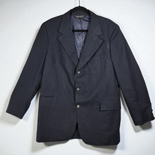 VTG Brooks Brothers Brooksgate Pinstripe Blazer Men 42 Wool USA Union Made LOOK
