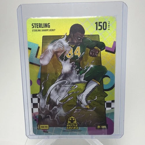 Bo Jackson Battle Arena Update Sterling Sterling Sharpe Steel Rad RAD-193